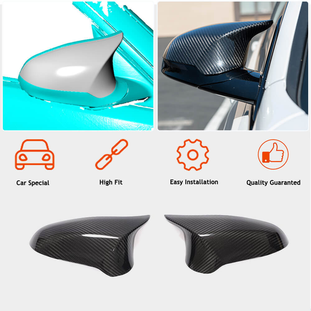 Mirror Covers V1 (for F80, Carbon) for BMW 3 Series F30/F31 2012-2019 - image 2