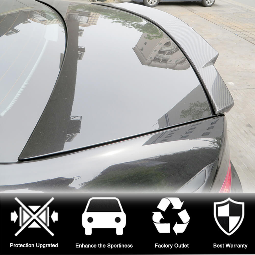 Spoiler SD V4 (Carbon) for Mercedes C-class W204 2007-2015 - image 2