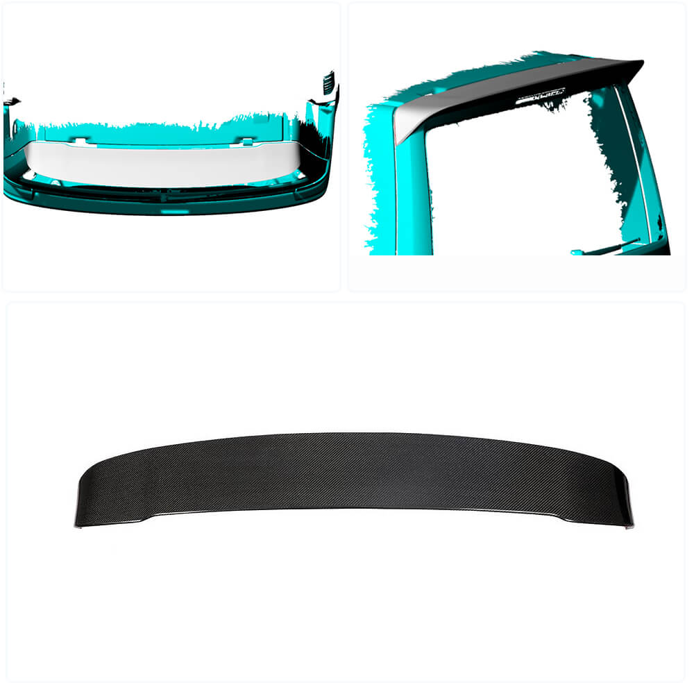 Spoiler (Carbon) for Volkswagen T6 - image 2