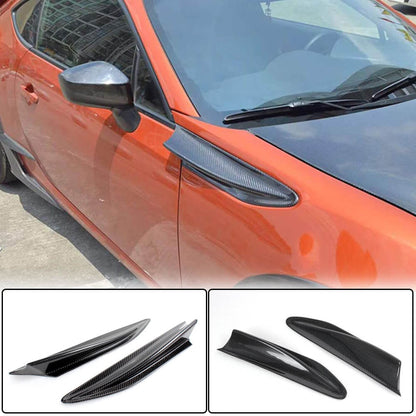 Front fender trims (Carbon) for Subaru BRZ 2012-2021 - image 2