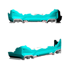 Rear Bumper Diffuser Dry Carbon Fiber (M-Sport) for BMW 5/i5 series G60/60E/61 2023- - image 2