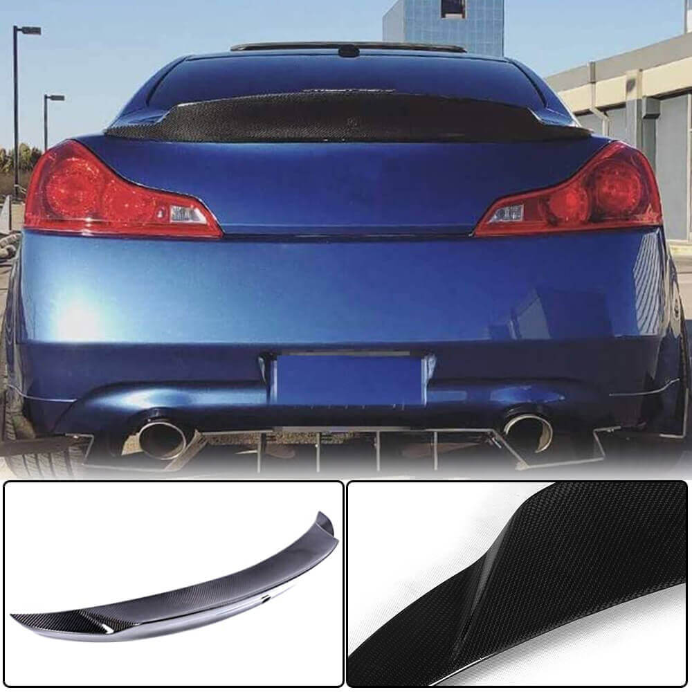 Spoiler (for G37 Coupe, Carbon) for Infiniti G25/G35/37 (V36/CV36) 2006-2015 - image 2