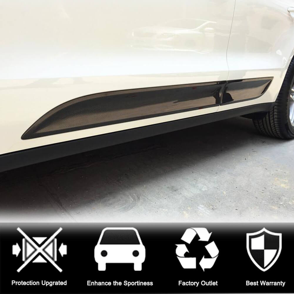 Door moldings (2014-2021, Carbon) for Porsche Macan 2014-2024 - image 2
