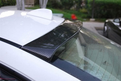 Rear Spoiler V1 (for E90, Carbon) for BMW 3 Series E90/E91 2005-2011 - image 2
