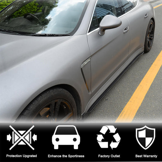 Side Skirts V2 (2009-2013, Carbon) for Porsche Panamera 2009-2016 - image 2