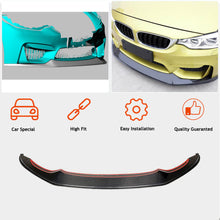 Front Bumper Lip V7 (for F82/F83, Carbon) for BMW 4 Series F32/F33/F36 2012-2020 - image 2