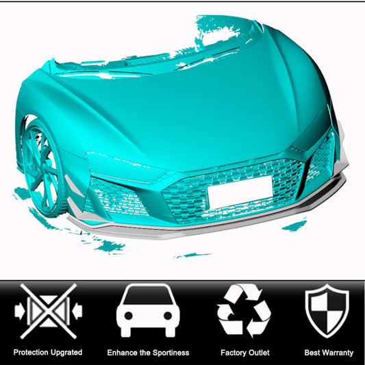 Front Bumper Extensions V2 (2023+, Carbon) for Audi R8 2015- - image 2