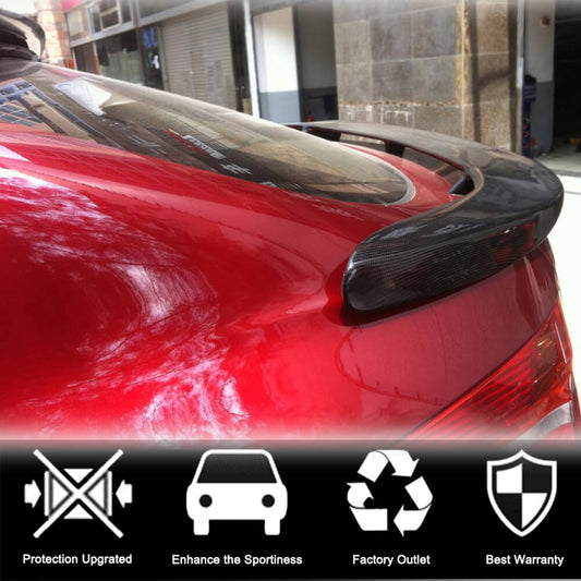 Rear Trunk Spoiler Carbon Fiber V2 for BMW X6 E-71 2008-2014 - image 2