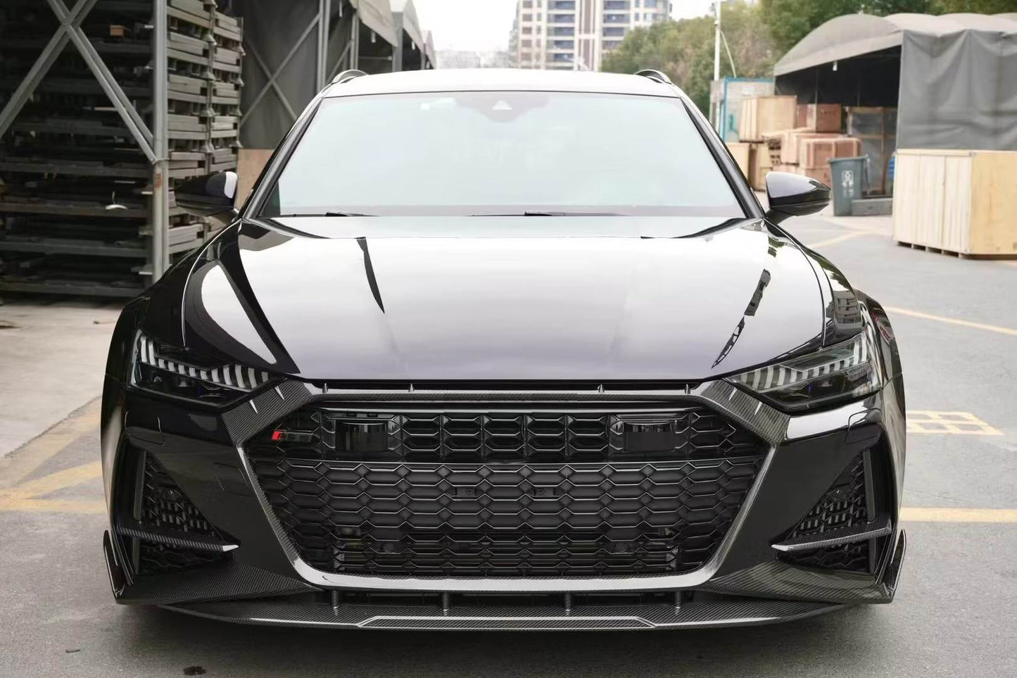 Body Kit Set (for RS6, Carbon) for Audi A6 C8 2018–2025 - image 1