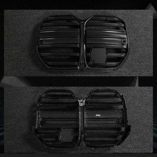 Grille V5 (for G82/G83, Carbon) for BMW 4 Series G22/23/26 2020- - image 2