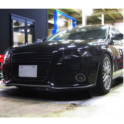Front bumper lip (for S-Line 2007-2011, Carbon) for Audi A4 B8 2007-2015 - image 2