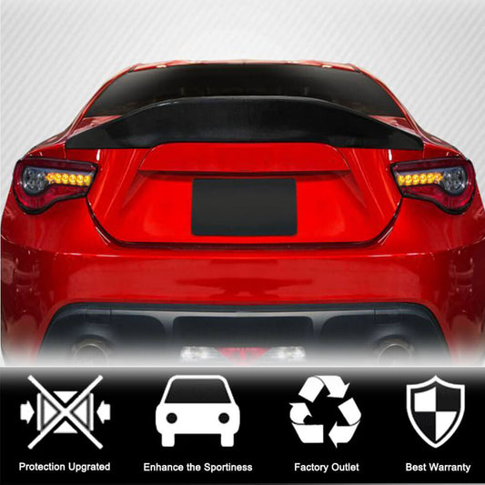 Spoiler V6 (Carbon) for Subaru BRZ 2012-2021 - image 2