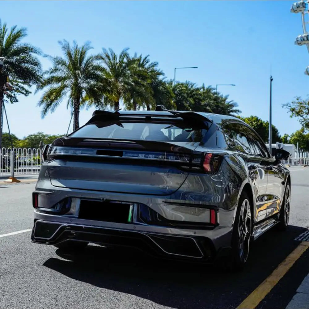 Spoiler covers (2021-2024, Carbon) for Zeekr 001 - image 2