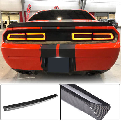 Spoiler (2008-2014, Carbon) for Dodge Challenger 2008-2023 - image 2