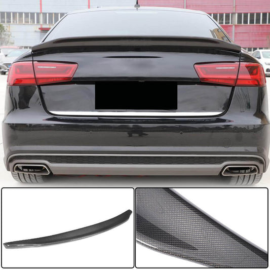 Lip Spoiler V2 (Carbon) for Audi A6 C7 2011-2017 - image 2