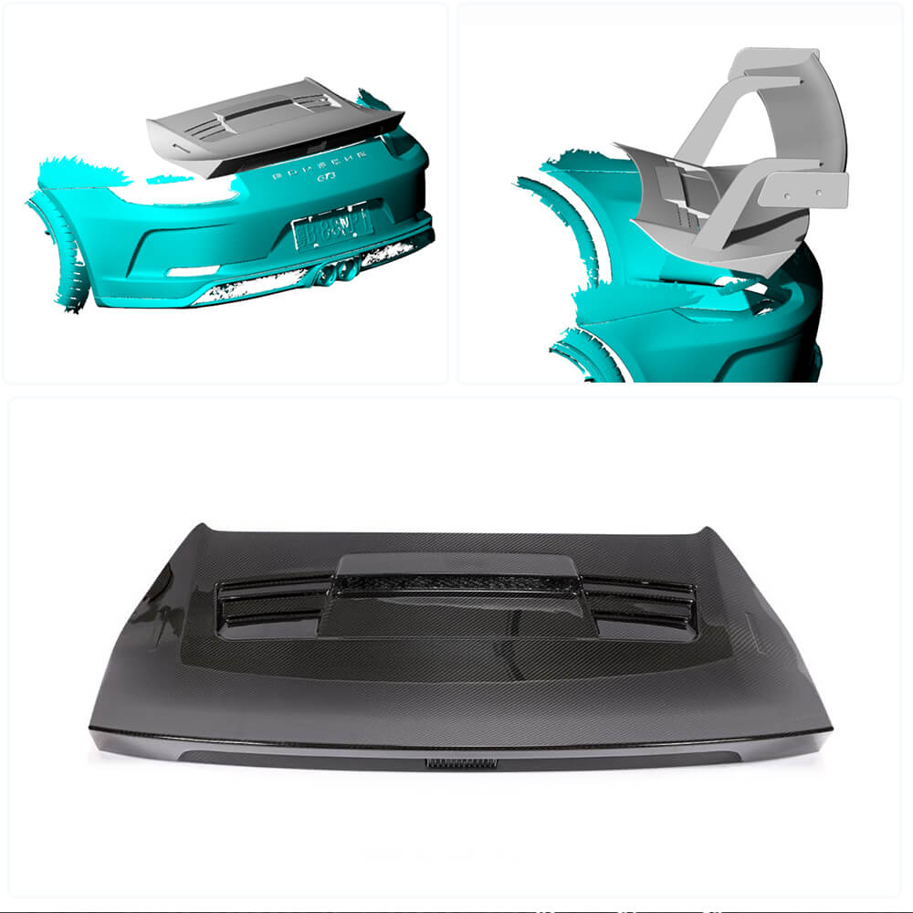 Trunk Lid (Carbon) for Porsche 911 (991) 2011–2019 - image 2