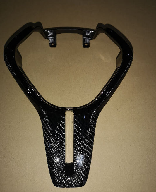 Steering wheel cover (2017-2019, Carbon) for Nissan GT-R - image 2