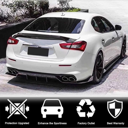 Spoiler V4 (Carbon) for Maserati Ghibli 2013-2023 - image 2