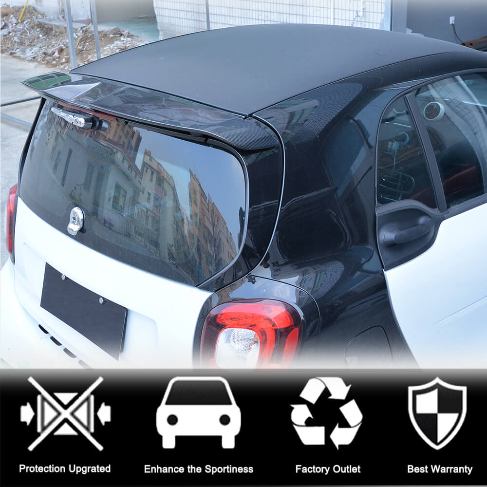Spoiler V1 (for fortwo, Carbon) for Smart 2014- - image 2