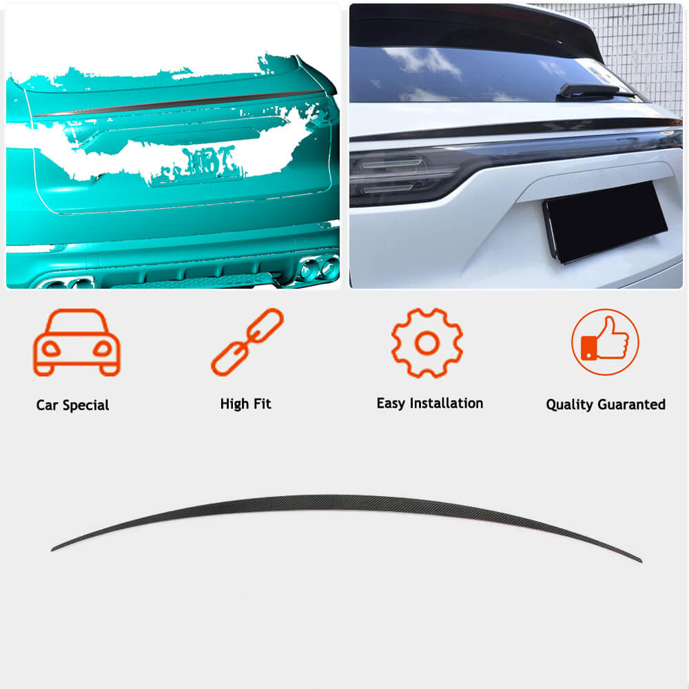 Lower Spoiler (Carbon) for Porsche Cayenne 2018- - image 2