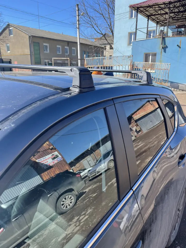 Crossed into regular places on a turnkey basis Wingbar V3 (2 pcs) for Hyundai I-20 2014-2020 - image 2