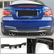 Rear Bumper Diffuser Carbon Fiber (for 1M E82) for BMW 1 series E81/82/87/88 2004-2011 - image 2