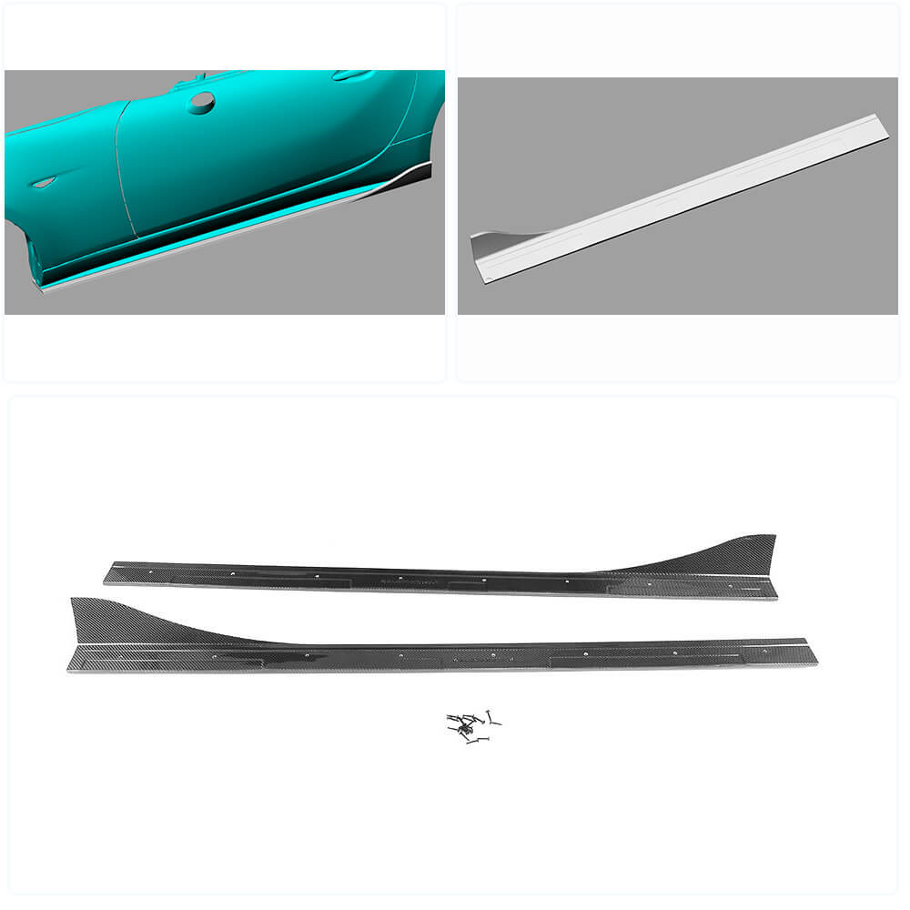 Side Skirts (2016-2018, Carbon) for Mazda MX-5 2014- - image 2
