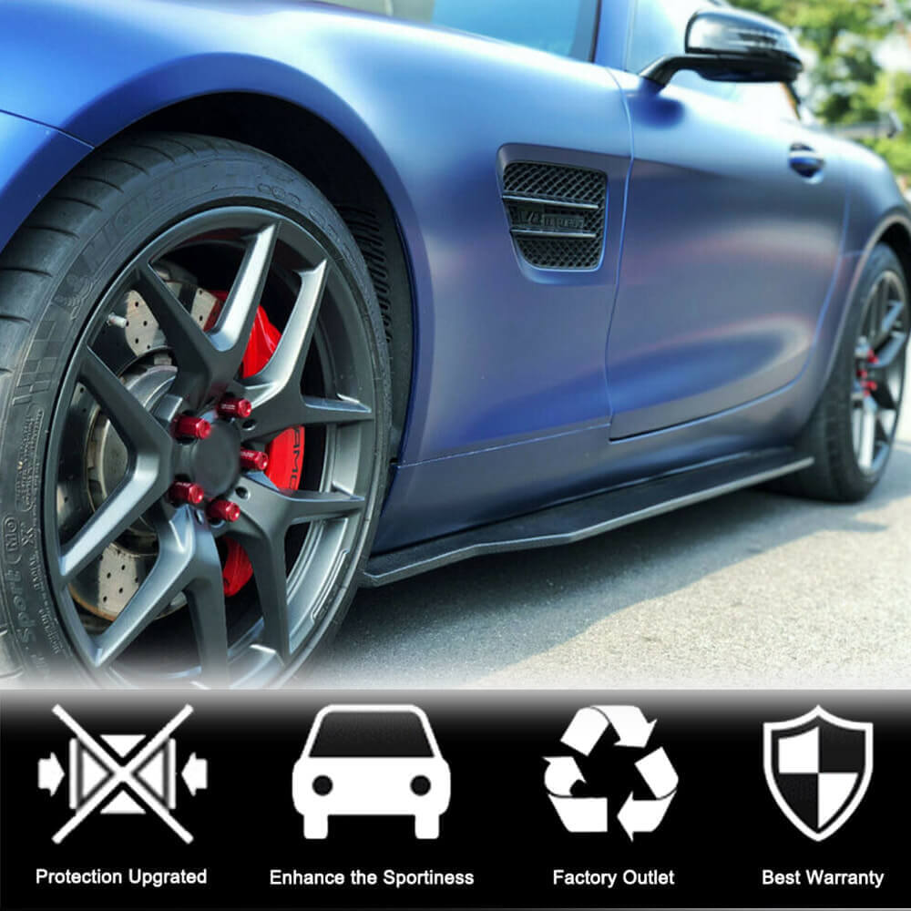 Side Skirts (2015-2017, Carbon) for Mercedes AMG GT C190/R190 2014-2022 - image 2