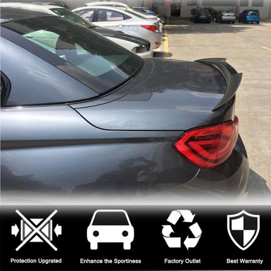 Rear Trunk Spoiler Carbon Fiber V11 (Convertible) for BMW 4 series F-32 2012-2020 - image 2