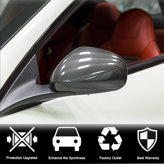 Mirror Covers (Carbon) for Maserati GranTurismo 2007-2019 - image 2