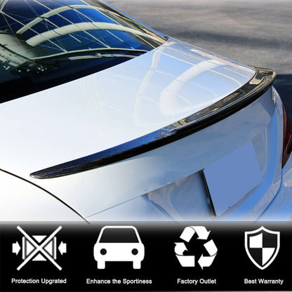 Spoiler V5 (SD, Carbon) for Mercedes CLA C117 2013-2019 - image 2