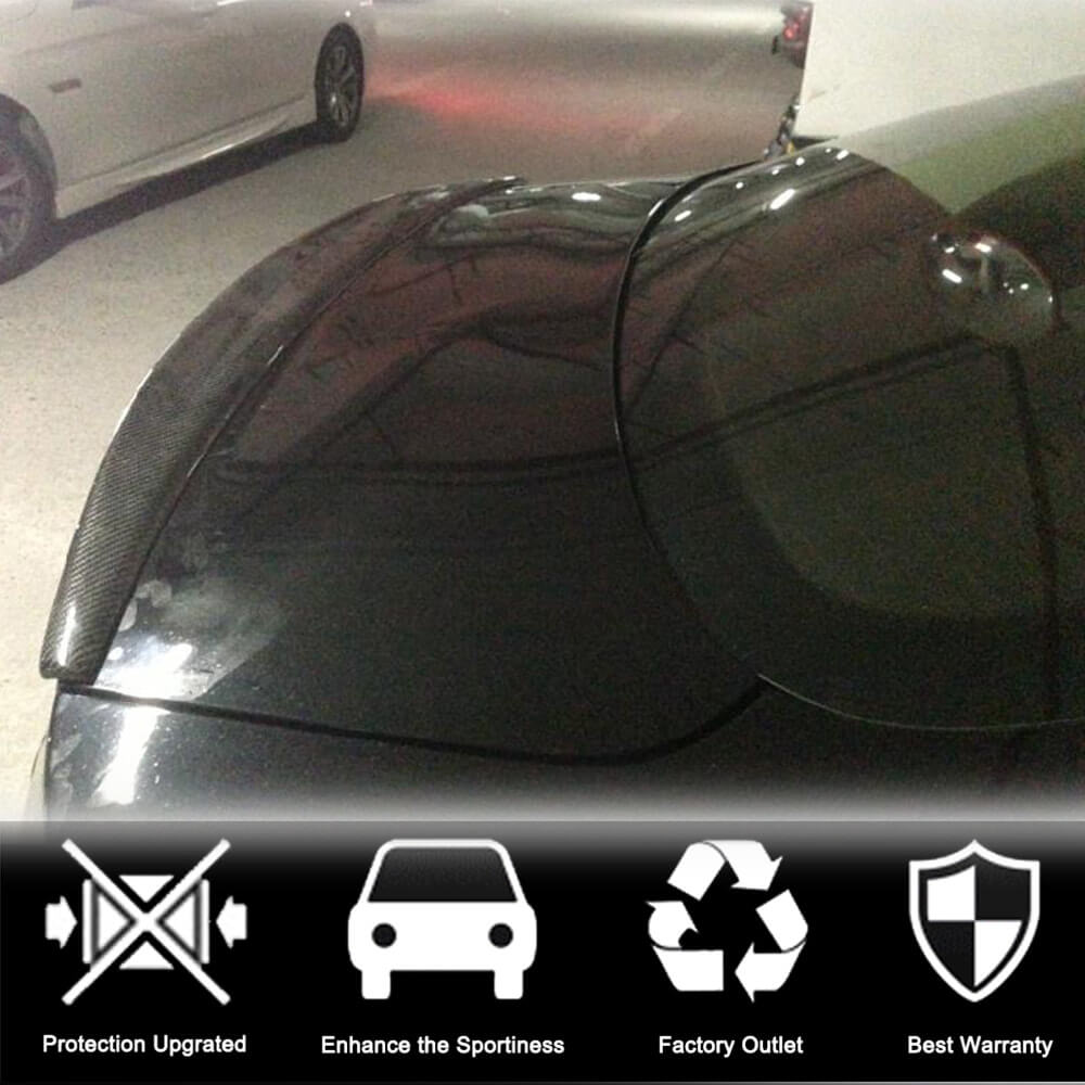 Spoiler V5 (for Coupe, Carbon) for Audi A5 2007-2015 - image 2