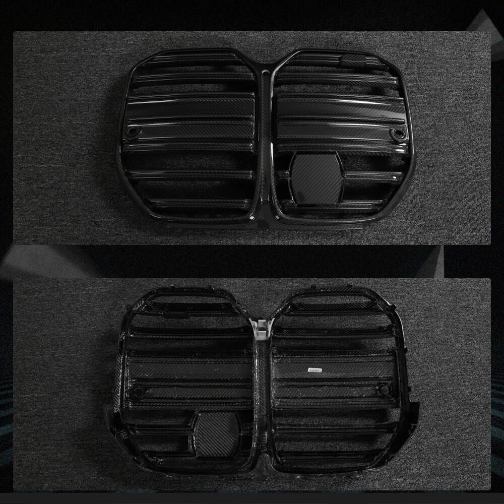 Grid stroke (Dry carbon) for BMW 4 series G22/23/26 2020- - image 2