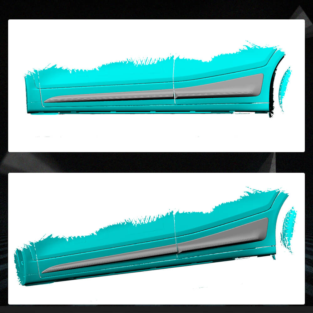 Side sills (Carbon) for Smart 1 - image 2