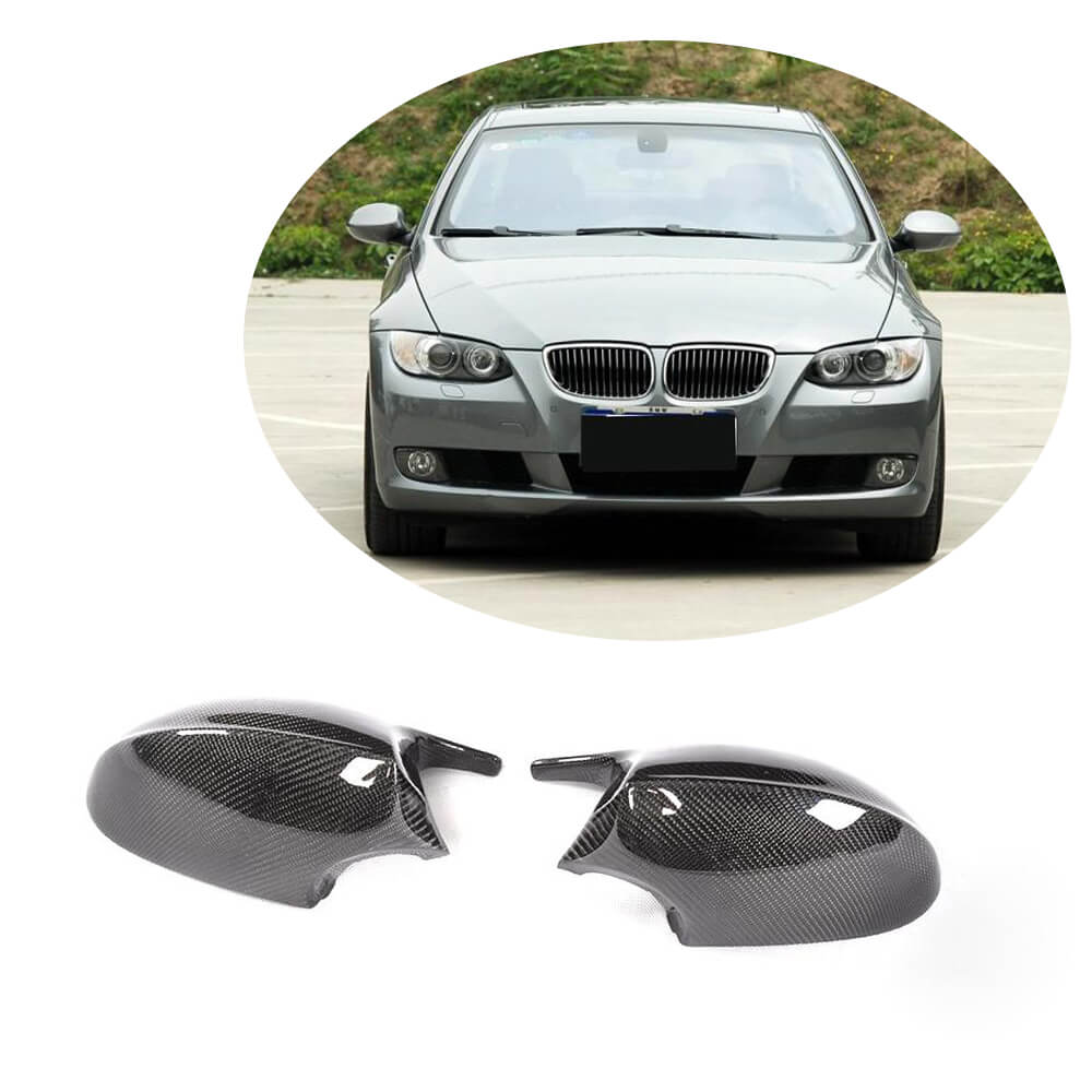 Mirror Covers V1 (for E90/E91 2005-2008, E92/E93 2006-2009, Carbon) for BMW 3 Series E90/E91 2005-2011 - image 2