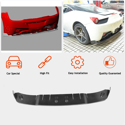 Spoiler V3 (2011-2013, Carbon) for Ferrari 458 Italia 2009-2015 - image 2