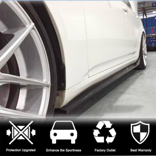 Side Skirts (for G37 SD 2009-2013, Carbon) for Infiniti G25/G35/37 (V36/CV36) 2006-2015 - image 2