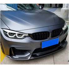 Front Bumper Lip Carbon Fiber V10 (for F82/F83) for BMW 4 series F-32 2012-2020 - image 2