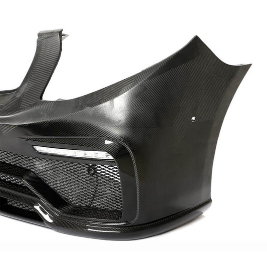 Front bumper V2 (2014-2019, Carbon) for Mercedes Vito / V-class W447 2014↗ year - image 2