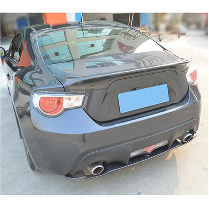 Rear bumper diffuser V2 (Carbon) for Subaru BRZ 2012-2021 - image 2