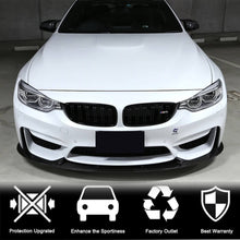 Front Bumper Lip Carbon Fiber V4 (for F82/F83) for BMW 4 series F-32 2012-2020 - image 2