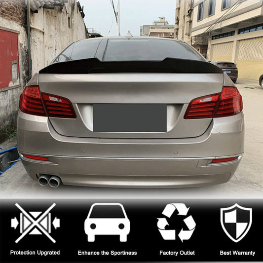 Rear Trunk Spoiler Carbon Fiber V5 (SD) for BMW 5 series F-10/11/07 2010-2016 - image 2