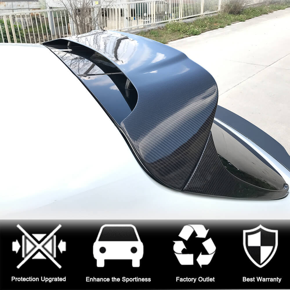 Rear Spoiler (2014-2021, Carbon) for Porsche Macan 2014-2024 - image 2