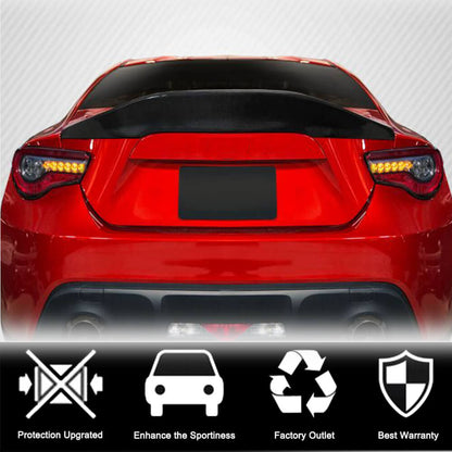 Spoiler V6 (Carbon) for Subaru BRZ 2012-2021 - image 2