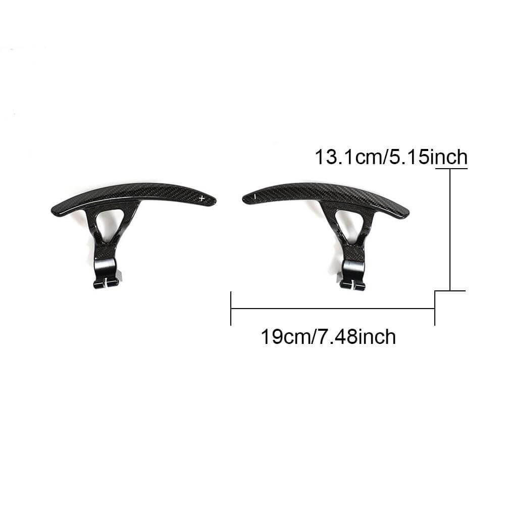 Steering wheel paddles (2009-2015, Carbon) for Nissan GT-R - image 2