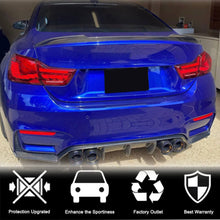 Rear Trunk Spoiler Carbon Fiber V6 (for F82) for BMW 4 series F-32 2012-2020 - image 2