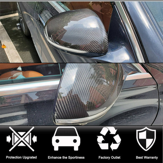 Mirror Covers (Carbon) for Mercedes C-class W206 2022- - image 2