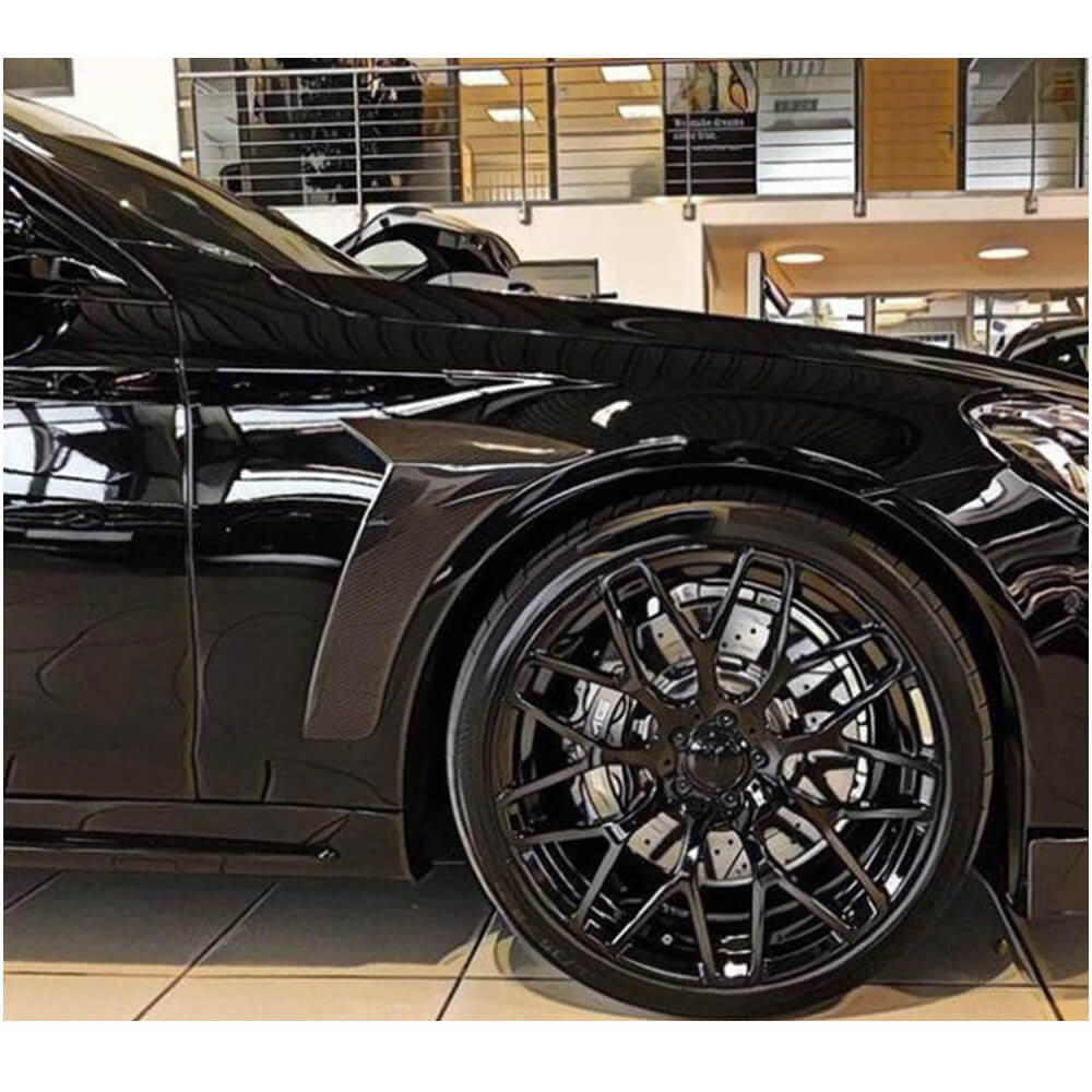 Carbon Front Fender Covers (for 2018-2021) for Mercedes S-сlass W222 2013-2022 - image 2