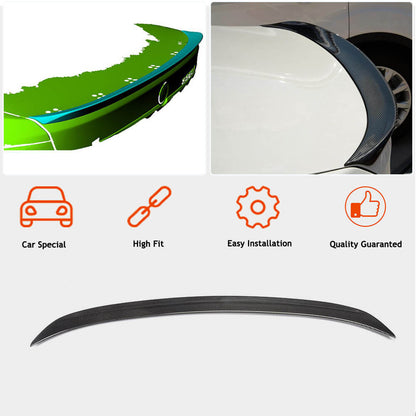 Rear Trunk Spoiler Carbon Fiber V3 (SD) for BMW 3 series F-30/31/34 2012-2019 - image 2