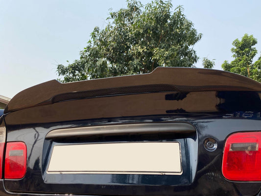 Rear Trunk Spoiler Carbon Fiber V3 (SD) for BMW 3 series E-46 1998-2006 - image 2